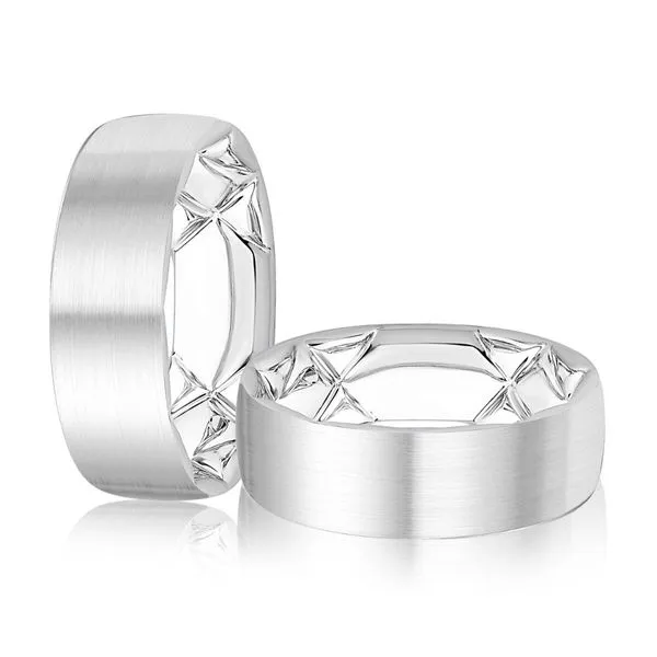 A.Jaffe 7MM Wedding Band Harris Jeweler Troy, OH