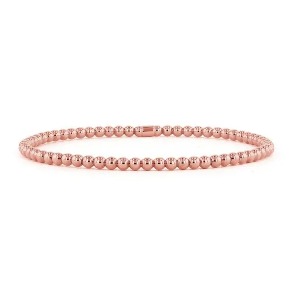 18K Rose Gold Flexi Stretch Bracelet Harris Jeweler Troy, OH