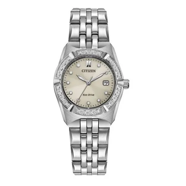 Ladies Citizen Eco-Drive Corso Diamond Watch Harris Jeweler Troy, OH