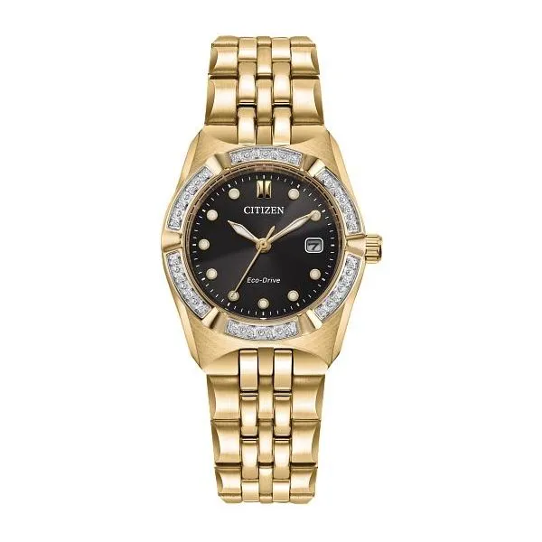 Ladies Citizen Eco-Drive Corso Diamond Watch Harris Jeweler Troy, OH