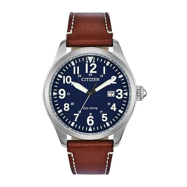 Mens Citizen Eco-Drive Garrison Watch Harris Jeweler Troy, OH