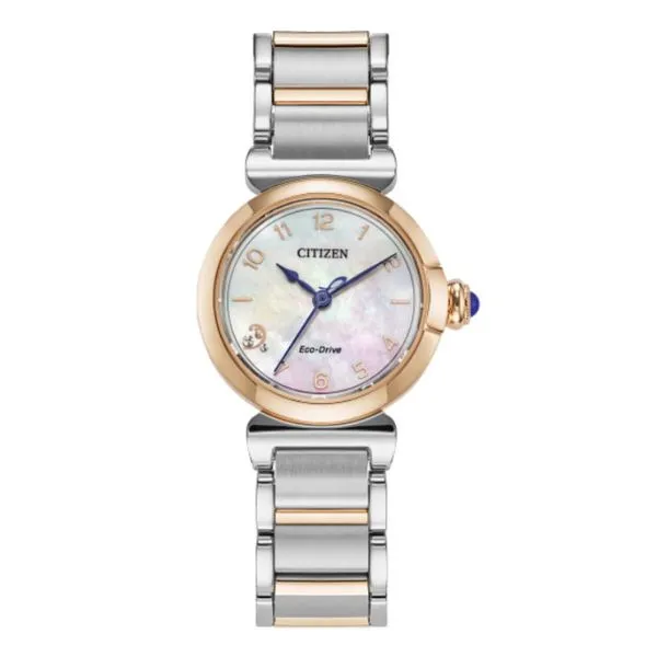 Citizen Two-Tone Eco-Drive Sport Luxury Diamond Watch Harris Jeweler Troy, OH