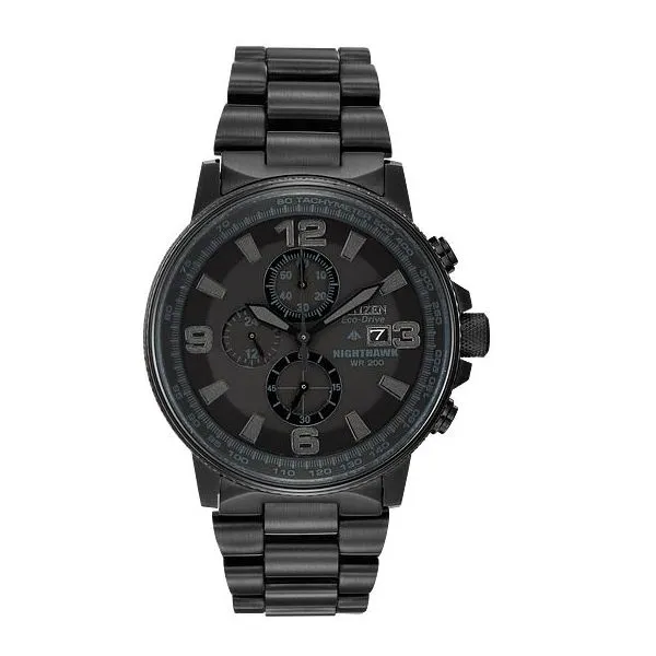 Citizen Eco-Drive Promaster Black Nighthawk Watch Harris Jeweler Troy, OH