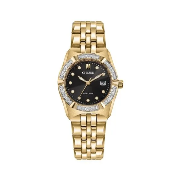 Ladies Citizen Eco-Drive Corso Diamond Watch Harris Jeweler Troy, OH