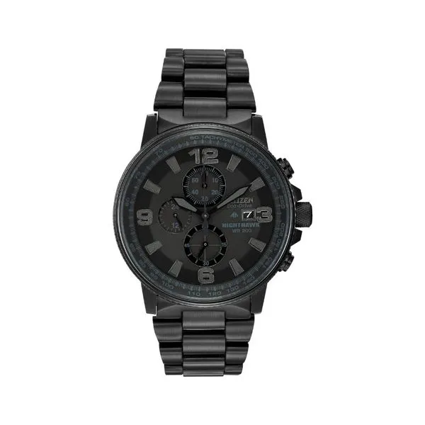 Citizen Eco-Drive Promaster Black Nighthawk Watch Harris Jeweler Troy, OH