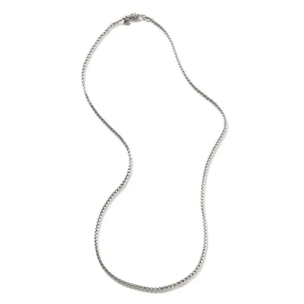 John Hardy Sterling Silver Box Chain Harris Jeweler Troy, OH