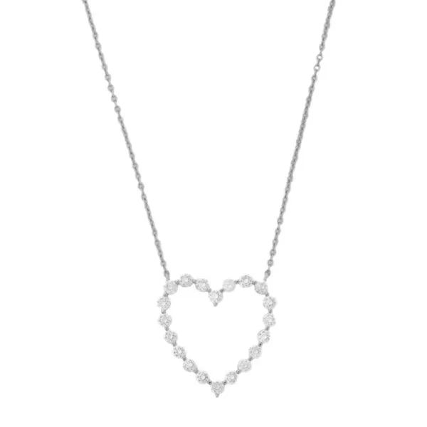 Melinda Maria She's An Icon Heart Necklace Harris Jeweler Troy, OH