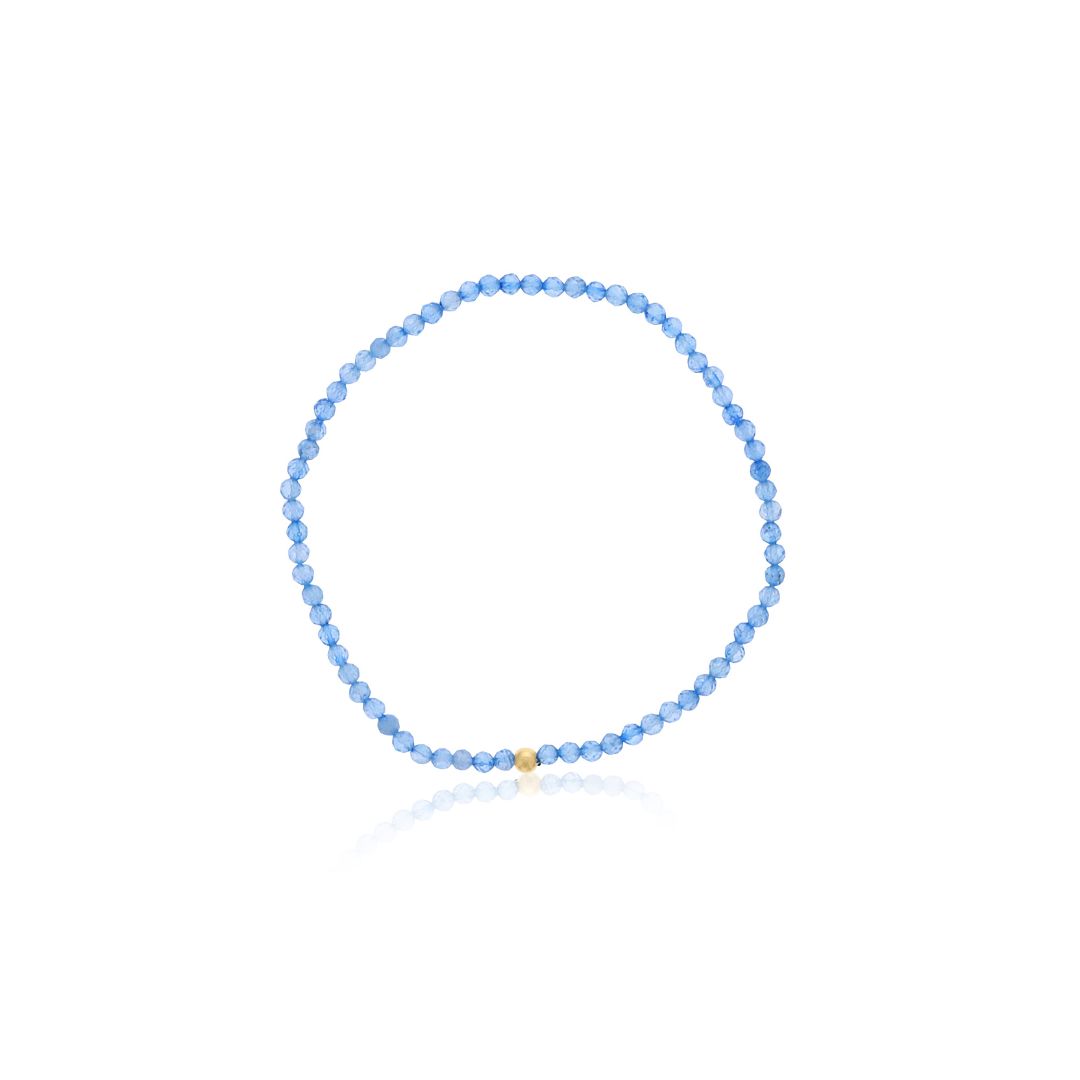 Blue Topaz Gemstone Bracelet Harris Jeweler Troy, OH