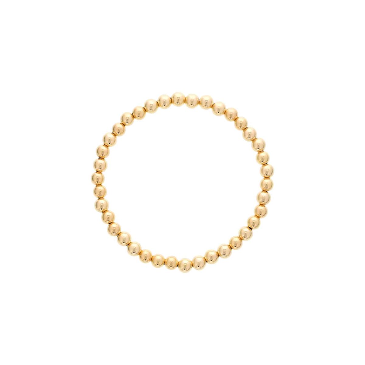 Gold-Filled 5MM Bead Bracelet Harris Jeweler Troy, OH