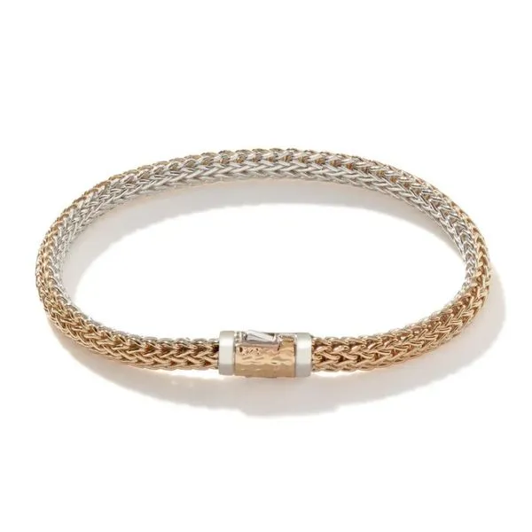 John Hardy Reversible 18K/SS Icon Bracelet Harris Jeweler Troy, OH
