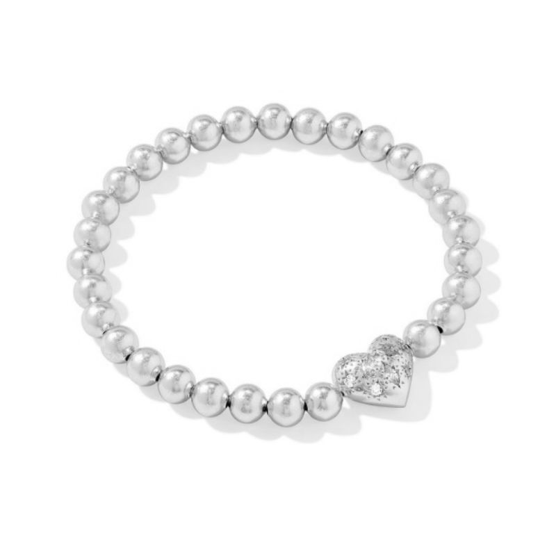 Kendra Scott Holland Heart Stretch Bracelet Harris Jeweler Troy, OH