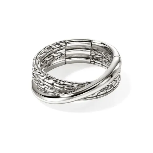 John Hardy Essentials Crossover Ring Harris Jeweler Troy, OH