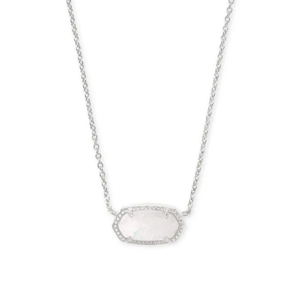 Kendra Scott Elisa Necklace in White Opal Harris Jeweler Troy, OH