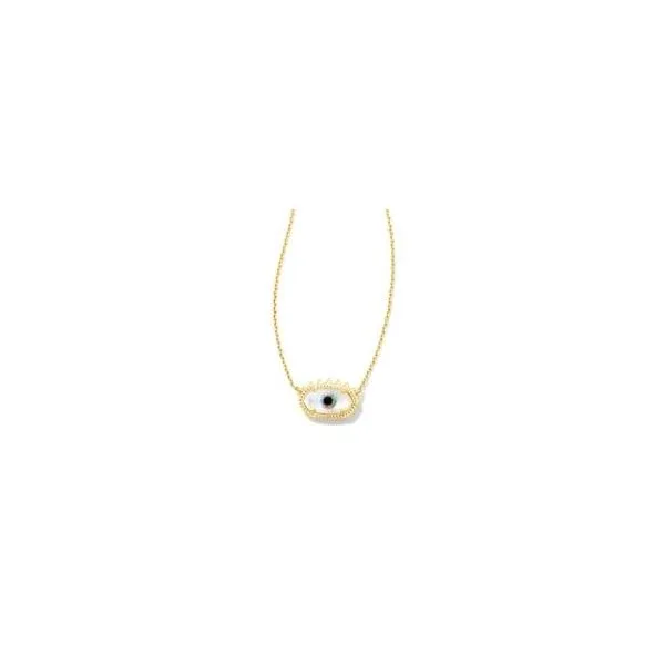 Kendra Scott Evil Eye Elisa Necklace Harris Jeweler Troy, OH