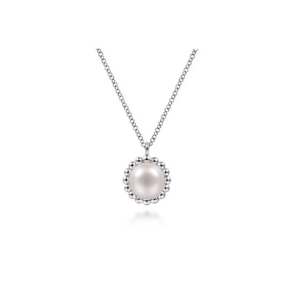 Sterling Silver Pearl Necklace Harris Jeweler Troy, OH