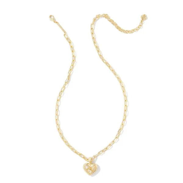 Kendra Scott Penny Heart Necklace Harris Jeweler Troy, OH