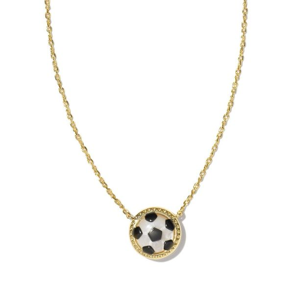 Game Time Bling Soccer Ball Necklace Montana Citrine | Dreamtime Creations