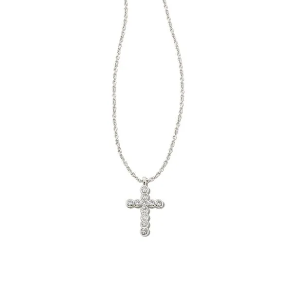 Kendra Scott Crystal Cross Necklace Harris Jeweler Troy, OH