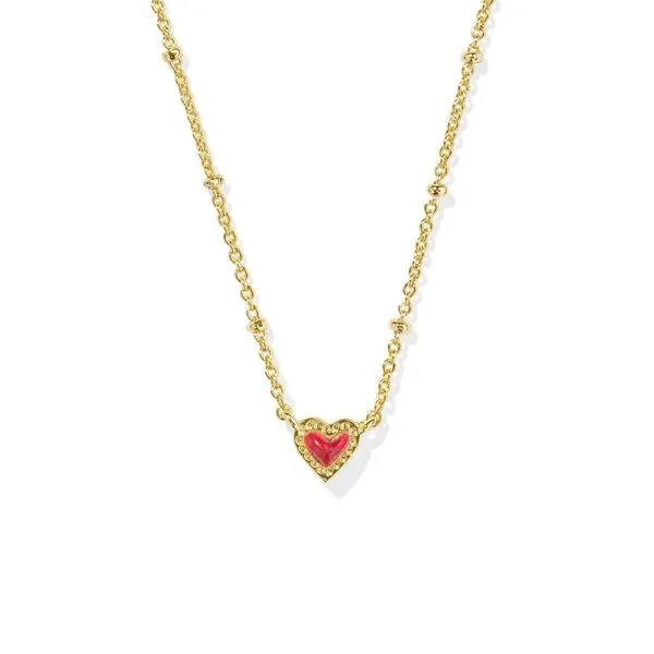 Kendra Scott Mini Ari Heart Necklace Harris Jeweler Troy, OH