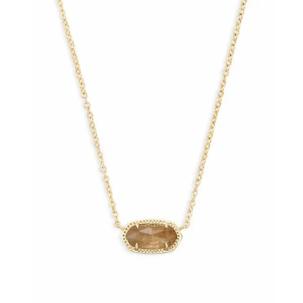 Kendra Scott Elisa Necklace in Citrine Harris Jeweler Troy, OH