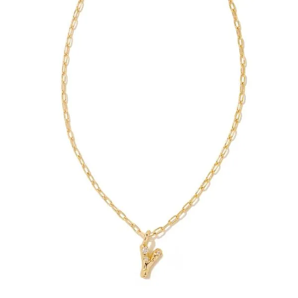 Kendra Scott Crystal 'Y' Initial Harris Jeweler Troy, OH