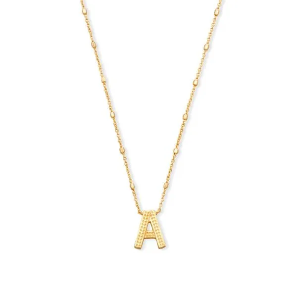 Kendara Scott Letter 'A' Initial Harris Jeweler Troy, OH