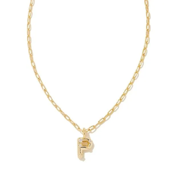 Kendra Scott Crystal 'P' Initial Harris Jeweler Troy, OH