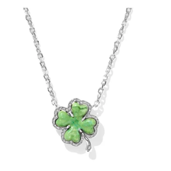 Kendra Scott Clover Necklace Harris Jeweler Troy, OH