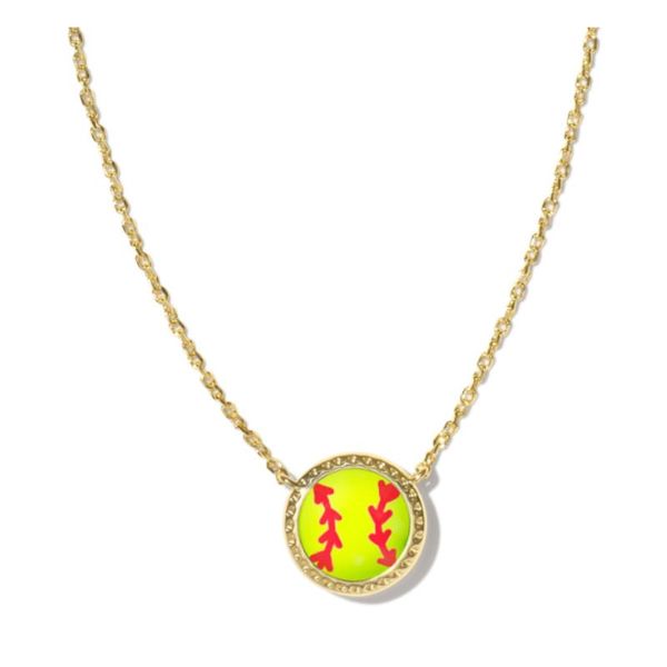 Kendra Scott Softball Necklace Harris Jeweler Troy, OH