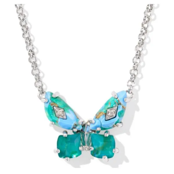 Kendra Scott Bianca Butterfly Necklace Harris Jeweler Troy, OH