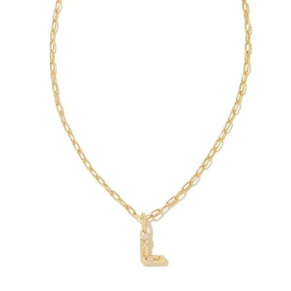 Kendra Scott Crystal 'L' Initial Harris Jeweler Troy, OH