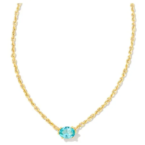 Kendra Scott Cailin Necklace - March Birthstone Harris Jeweler Troy, OH