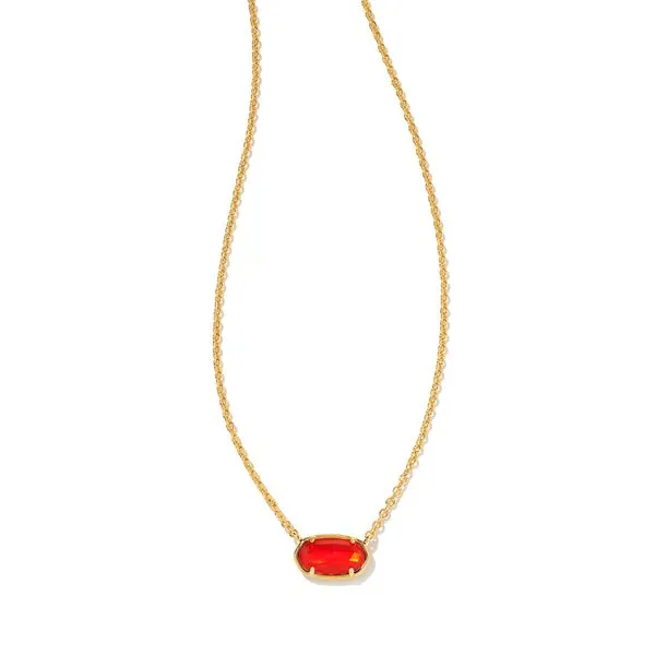 Kendra Scott Elisa Red Illusion Necklace Harris Jeweler Troy, OH