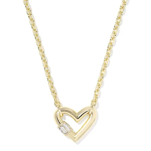 Kendra Scott Emery Heart Necklace Harris Jeweler Troy, OH