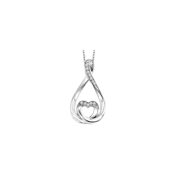 Diamond Heart Necklace Harris Jeweler Troy, OH
