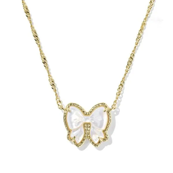 Kendra Scott Haley Bow Necklace Harris Jeweler Troy, OH