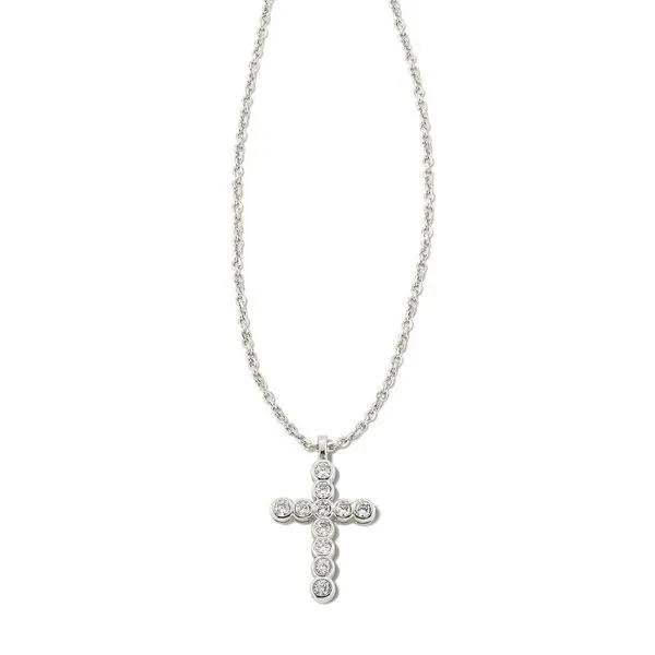 Kendra Scott Crystal Cross Necklace Harris Jeweler Troy, OH