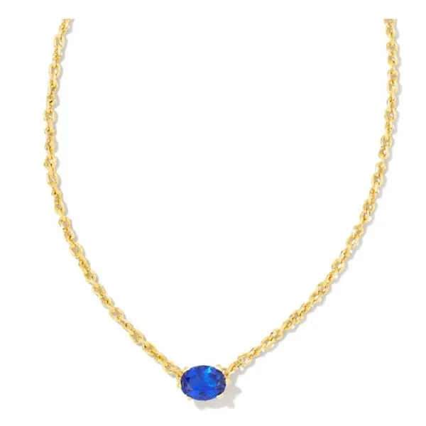 Kendra Scott Cailin Necklace - September Birthstone Harris Jeweler Troy, OH