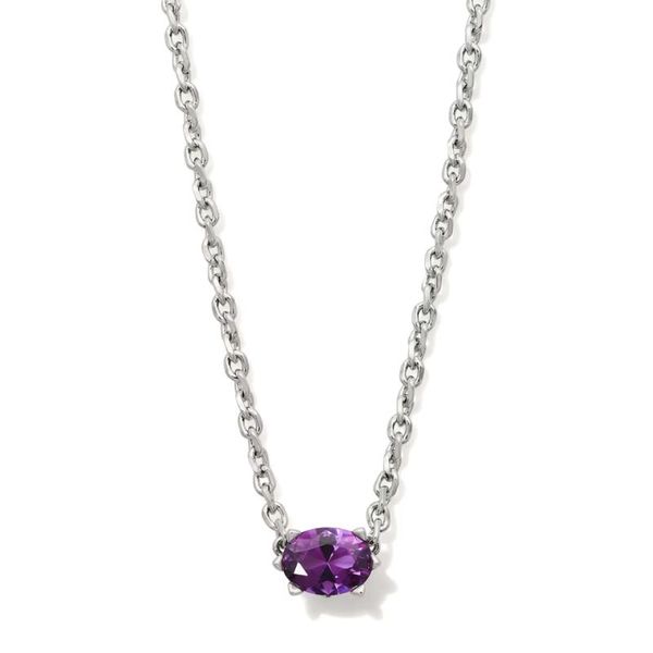 Kendra Scott Cailin Necklace - February Birthstone Harris Jeweler Troy, OH