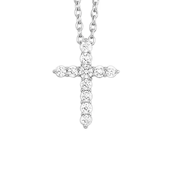 Diamond Cross Necklace Harris Jeweler Troy, OH