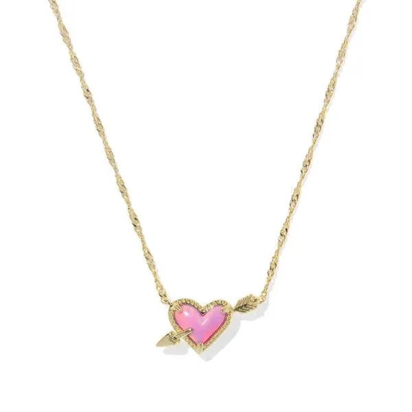 Kendra Scott Ari Heart and Arrow Necklace Harris Jeweler Troy, OH