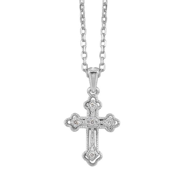 Diamond Cross Necklace Harris Jeweler Troy, OH