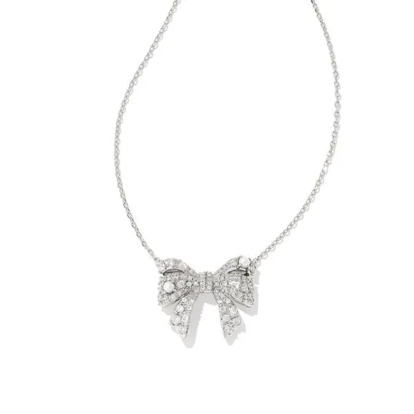 Kendra Scott Krista Bow Necklace Harris Jeweler Troy, OH
