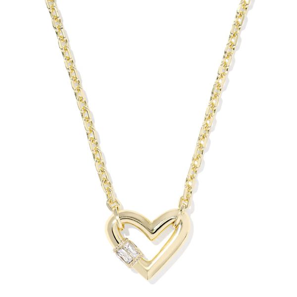 Kendra Scott Emery Heart Necklace Harris Jeweler Troy, OH