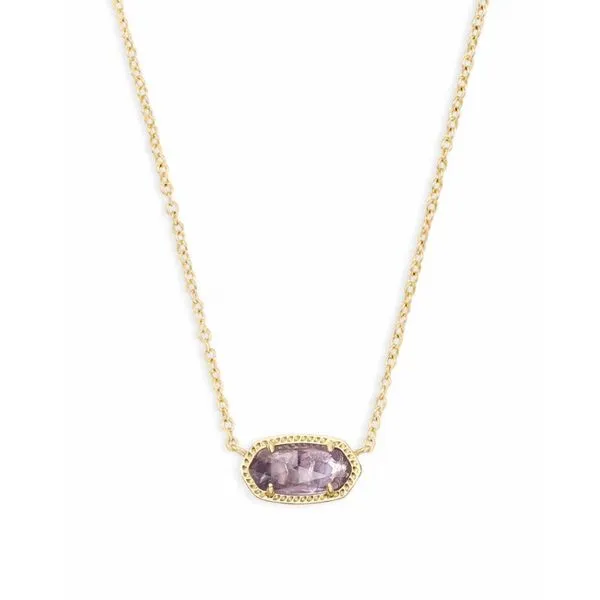 Kendra Scott Elisa Necklace - February Birthstone Harris Jeweler Troy, OH