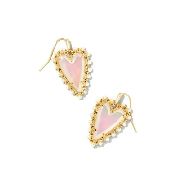 Kendra Scott Ansley Heart Earrings Harris Jeweler Troy, OH