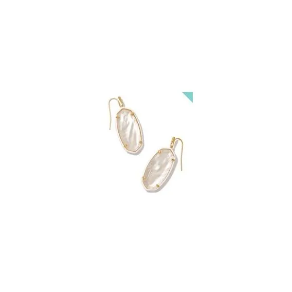 Kendra Scott Enamel Frame Elle Earrings Harris Jeweler Troy, OH