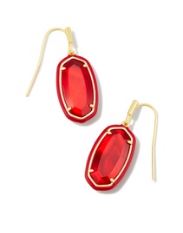 Kendra Scott Red Illusion Dani Earrings Harris Jeweler Troy, OH
