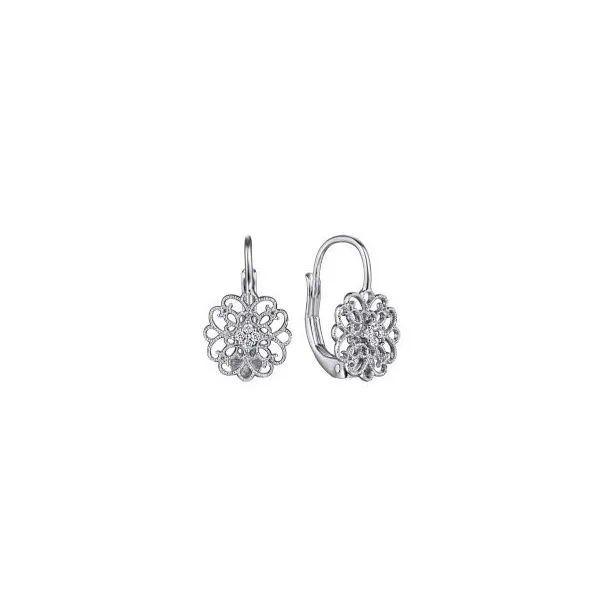 Sterling Silver Vintage-Style Earrings Harris Jeweler Troy, OH