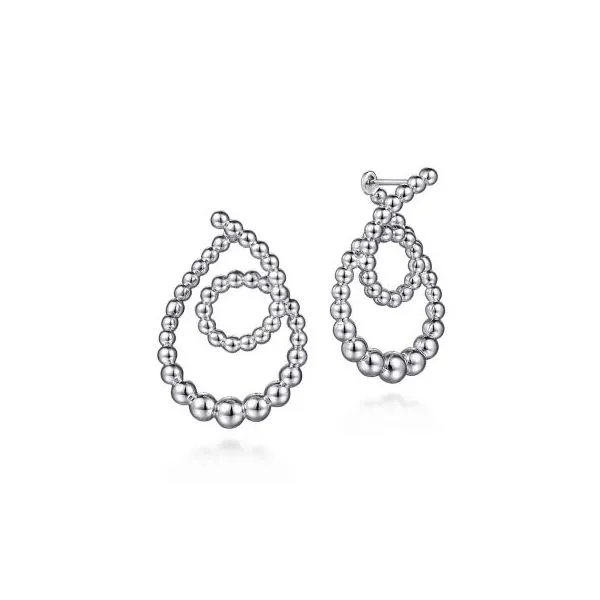 Sterling Silver Twisted Hoop Earrings Harris Jeweler Troy, OH